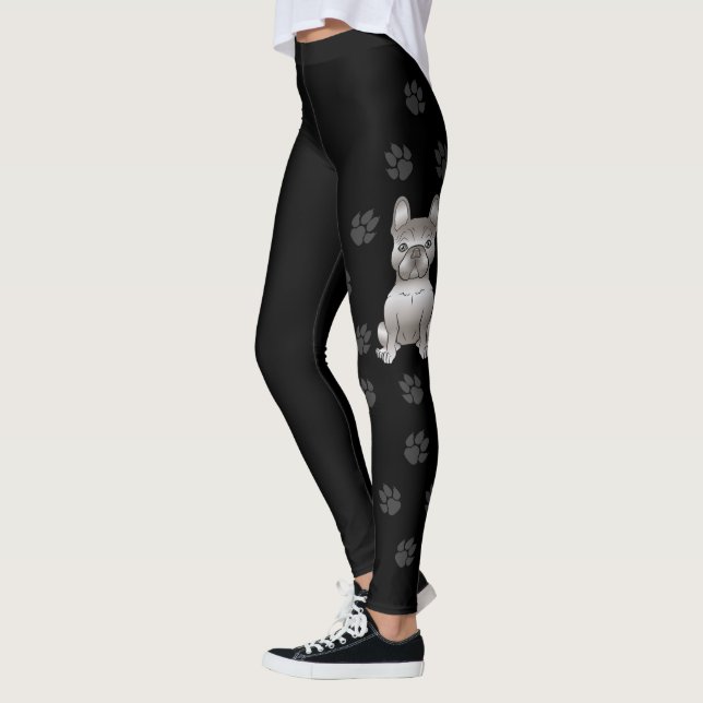 Legging Isabella Bulldog Francês / Frenchie Cachorro Fofo  (Esquerda)