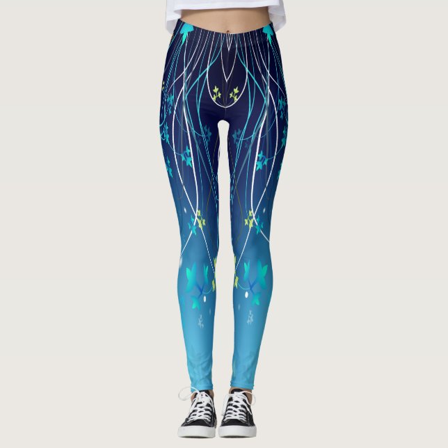Legging Ivy, Ivy, Poison Ivy, Flor, Vinha (Frente)