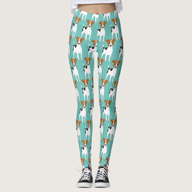 Legging Jack Russell Pattern (Frente)