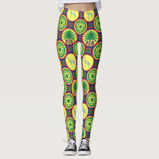 Legging Jamahiri ® Libya | Africa Pattern 