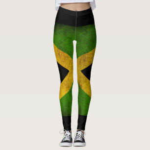 Legging Jamaica Flag - Proud Jamaicans yoga genebra de pôr
