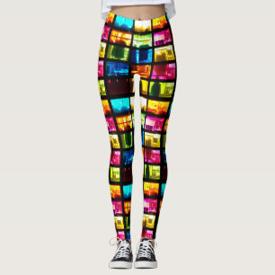 Legging janela de vidro