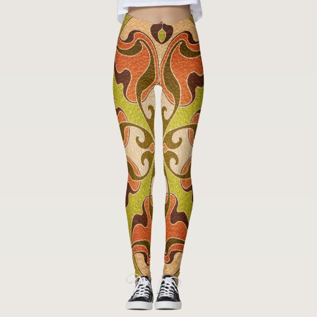 Legging Janela de Vidro Mantida do Estilo Moderno (Frente)