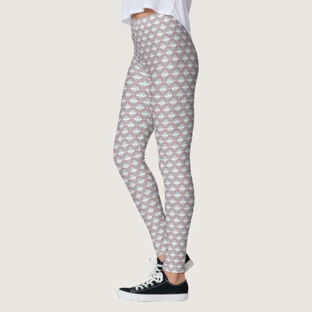Legging Japanese art deco style_Spring (Esquerda)