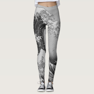 Legging Japão - Arte Japonesa (Onda de Excelente em Kanag