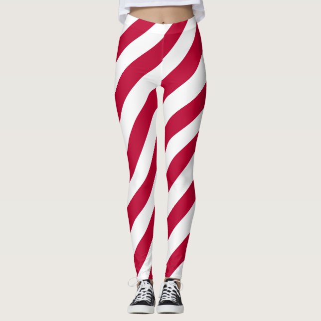 Legging Japão - Cores de Bandeiras Nacionais com Strike Di (Frente)