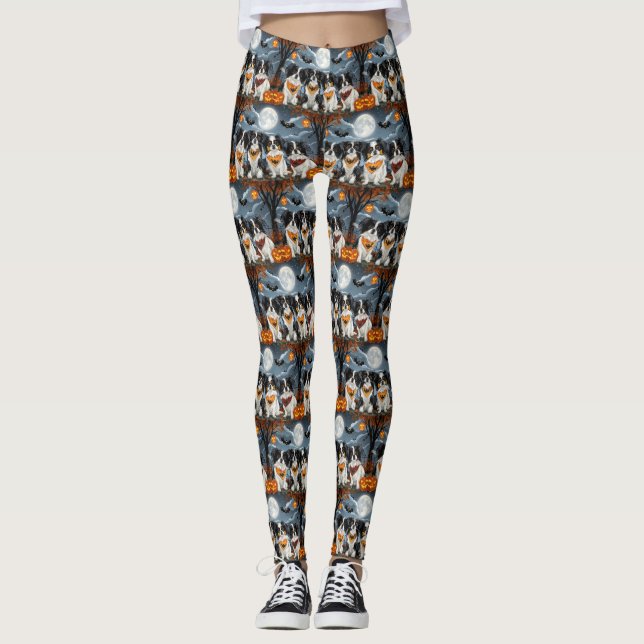 Legging Japonês Chin Halloween Spooky (Frente)