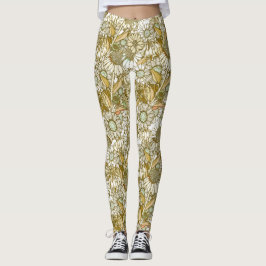 Legging Jardim Country Australiano Retrô Bronzeado pelo So