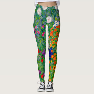 Legging Jardim de Algodão Gustav Klimt