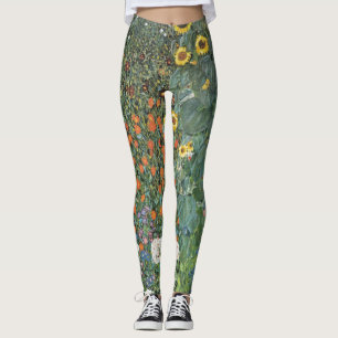 Legging Jardim de Fazendas Gustav Klimt com Galeria de Gir