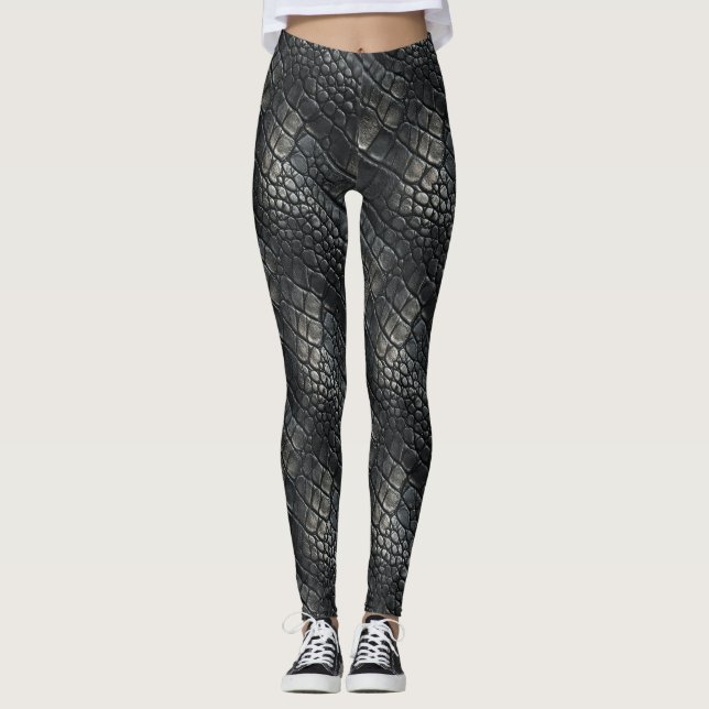 Legging Jardim de Impressão Animal Noivas Exercício (Frente)