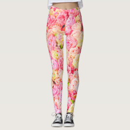 Legging Jardim de rosas