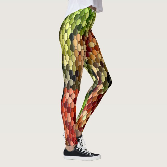 Legging Jardim do outono... (Direita)