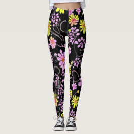 Legging Jardim Flor