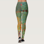 Legging Jardim Flor (Gustav Klimt)<br><div class="desc">Este design apresenta uma pintura do artista austríaco Gustav Klimt (1862-1918). É uma representação de um belo jardim floral no estilo impressionista típico de Klimt. As flores quase parecem estar transbordando, e é impossível não se sentir otimizado por sua beleza. A obra original foi concluída em 1907 e seu título...</div>