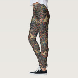 Legging Jardim Floral Medieval do Unicorn