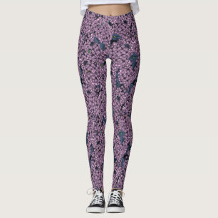 Legging Jardim Violet Lilac