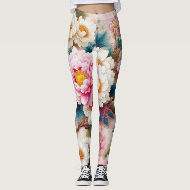 Legging Jardins do outono (Frente)