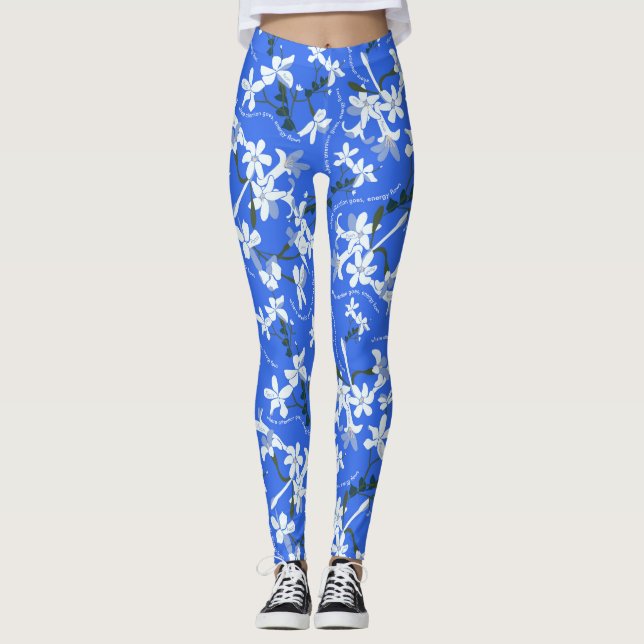 LEGGING JAZMIN FOCUS DARK CERULEAN (Frente)