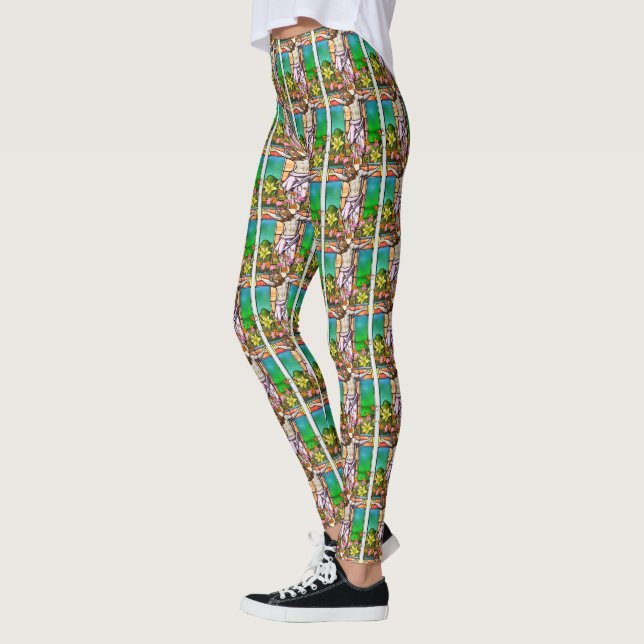 Legging Jesus na Cruz (Esquerda)