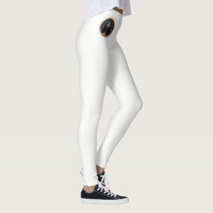 Legging Jesus olhando para os céus