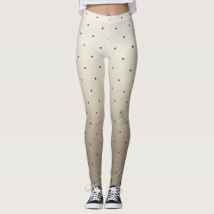 Legging Joaninha Vermelha Fofa, Luminosa