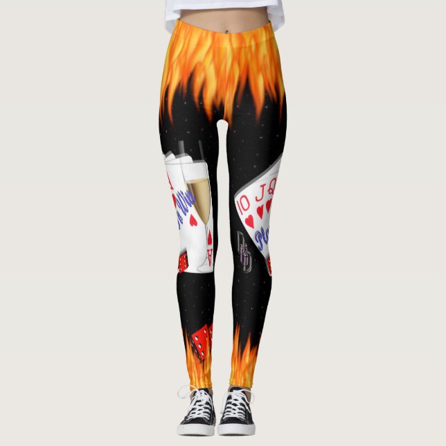 Legging Jogar para ganhar (Frente)