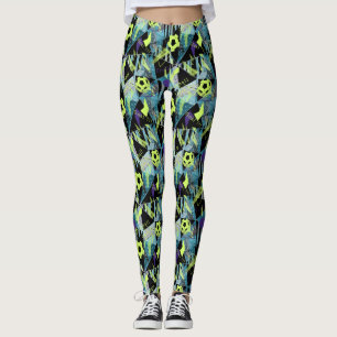 Legging jogo de futebol