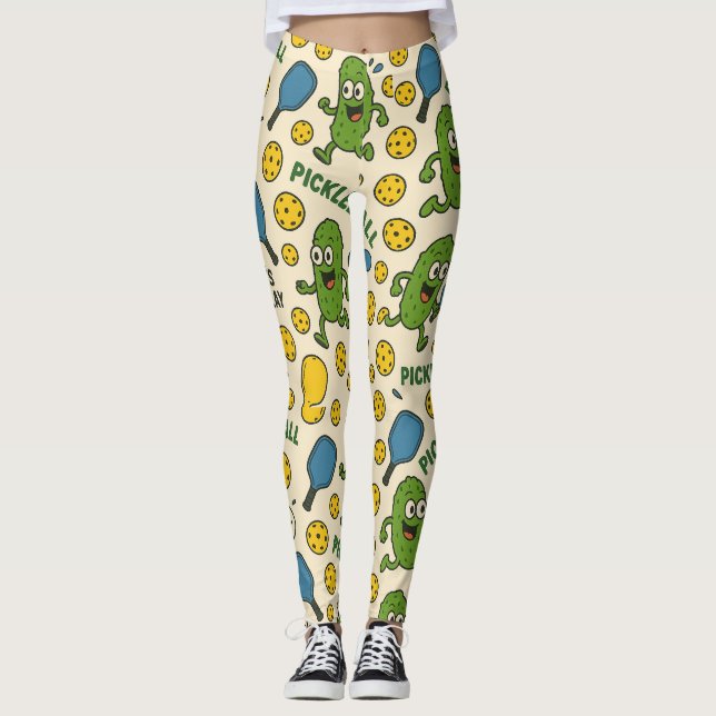 LEGGING JOGO DE VAMOS DE JANTAR DE PICKLEBALL (Frente)
