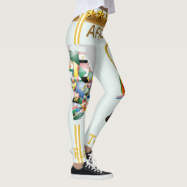 Legging Jogos Globais da África 2026: Troféu de Ouro & Con