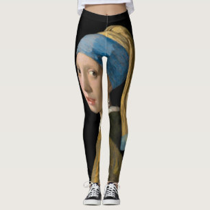 Legging Johannes Vermeer - Rapariga com um Ouriço de Pér