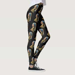 Legging Johannes Vermeer - Rapariga com um Ouriço de Pér