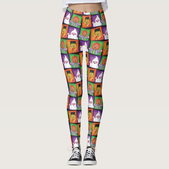 Legging JollyKins Halloween Amigos (Frente)