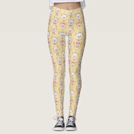 Legging JollyKins Kittens Amarelo