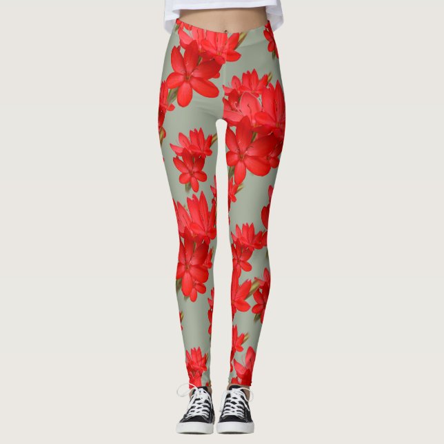 Legging Kaffir Lily / River Lily / Hesperantha Coccinea (Frente)