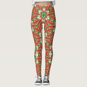 Legging Kaleidoscópios Verdes