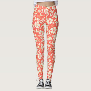 Legging Kapalua Pareau Hawaiian Hibiscus