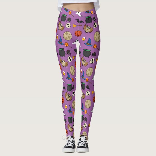 Legging Kawaii Halloween Pack (Frente)