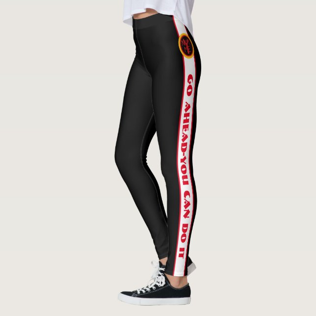 Legging KCMOCOU VÁ EM FRENTE COM ruas (Esquerda)