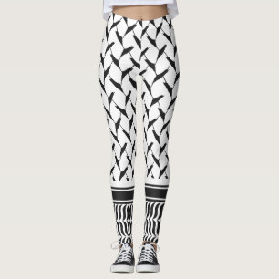 Legging keffiyeh palestino