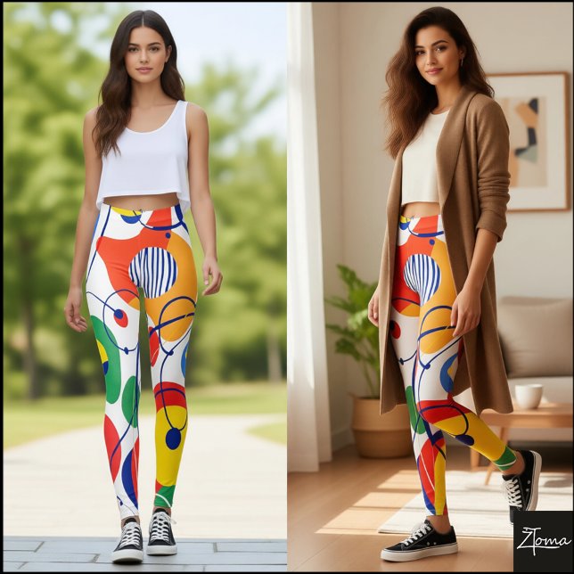 Legging Kinetic Shapes (Criador carregado)