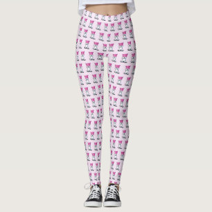 Legging KiniArt Rosa Hat Westie Terrier