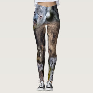 Legging Koalas felizes