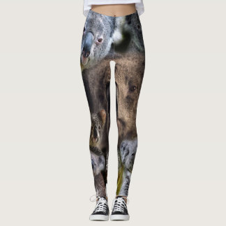 Legging Koalas felizes