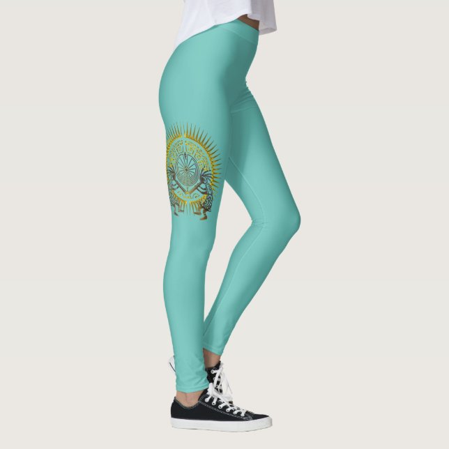 Legging Kokopelli Duo - Homem no Labirinto - Sol 1 (Direita)