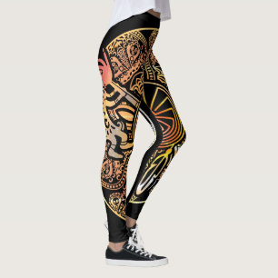 Legging Kokopelli Duo - Homem No Maze - Dreamcatcher 1