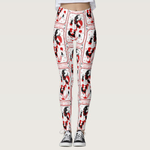 Legging krampus de natal feliz