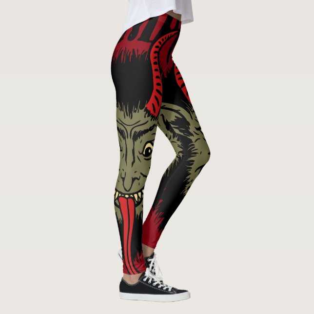 Legging Krampus enfrenta impertinente (Direita)