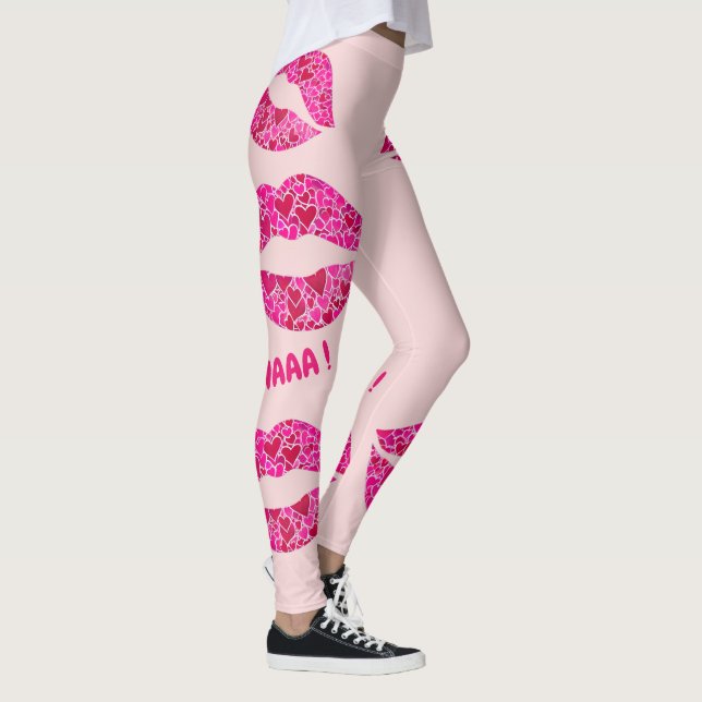 Legging Lábios adoráveis 01 MWAAA! (Direita)