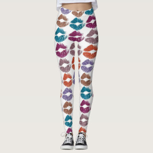 Legging Lábios Coloridos Elegantes #20